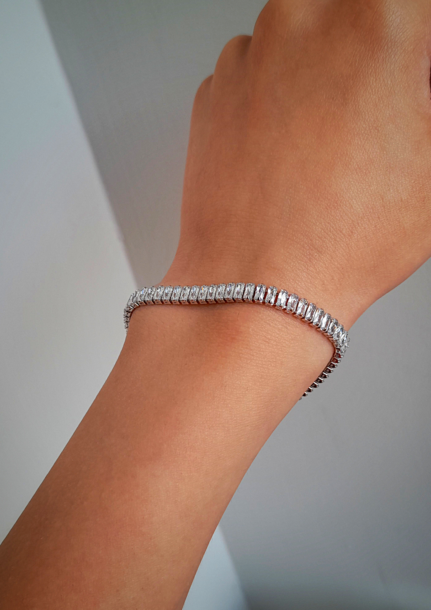 Zirconium Galore Bracelet (Size 17cm)