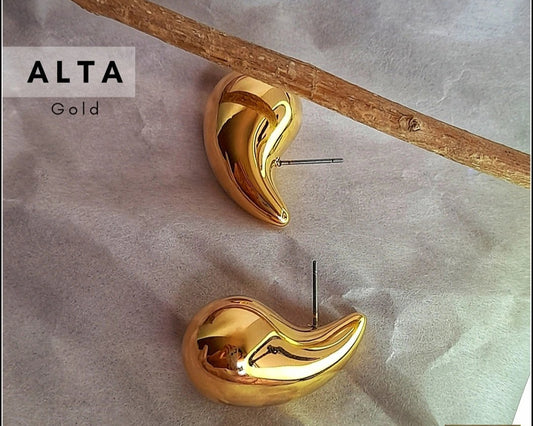 Alta Gold Earrings