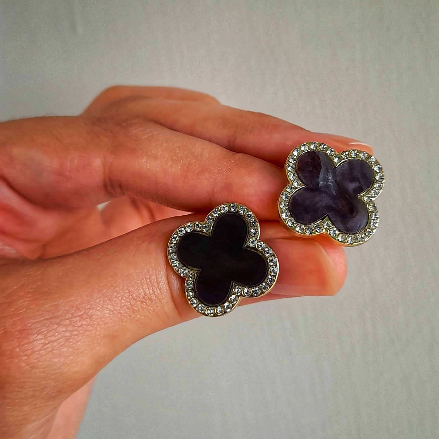 Large Clover Earrings