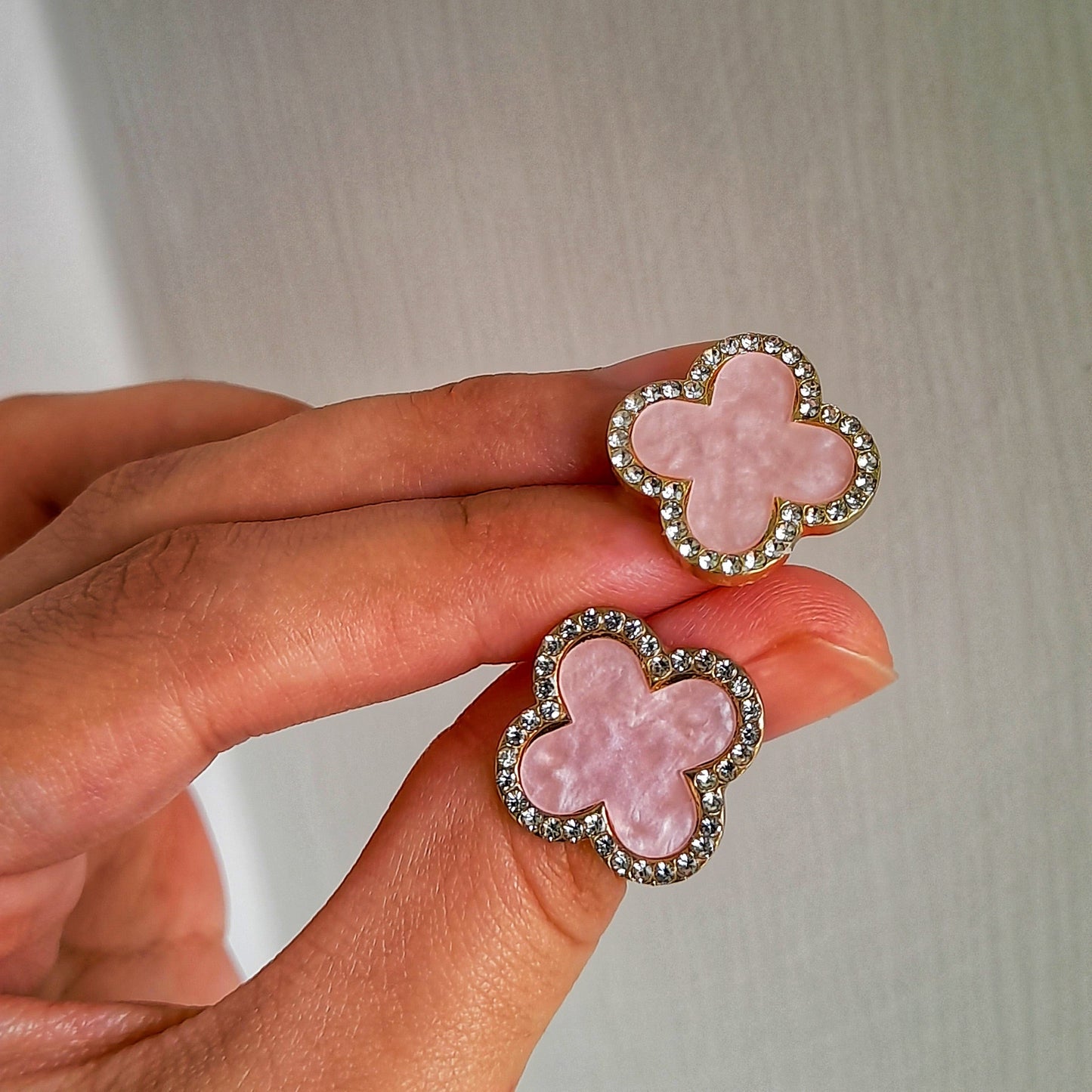 Large Clover Earrings