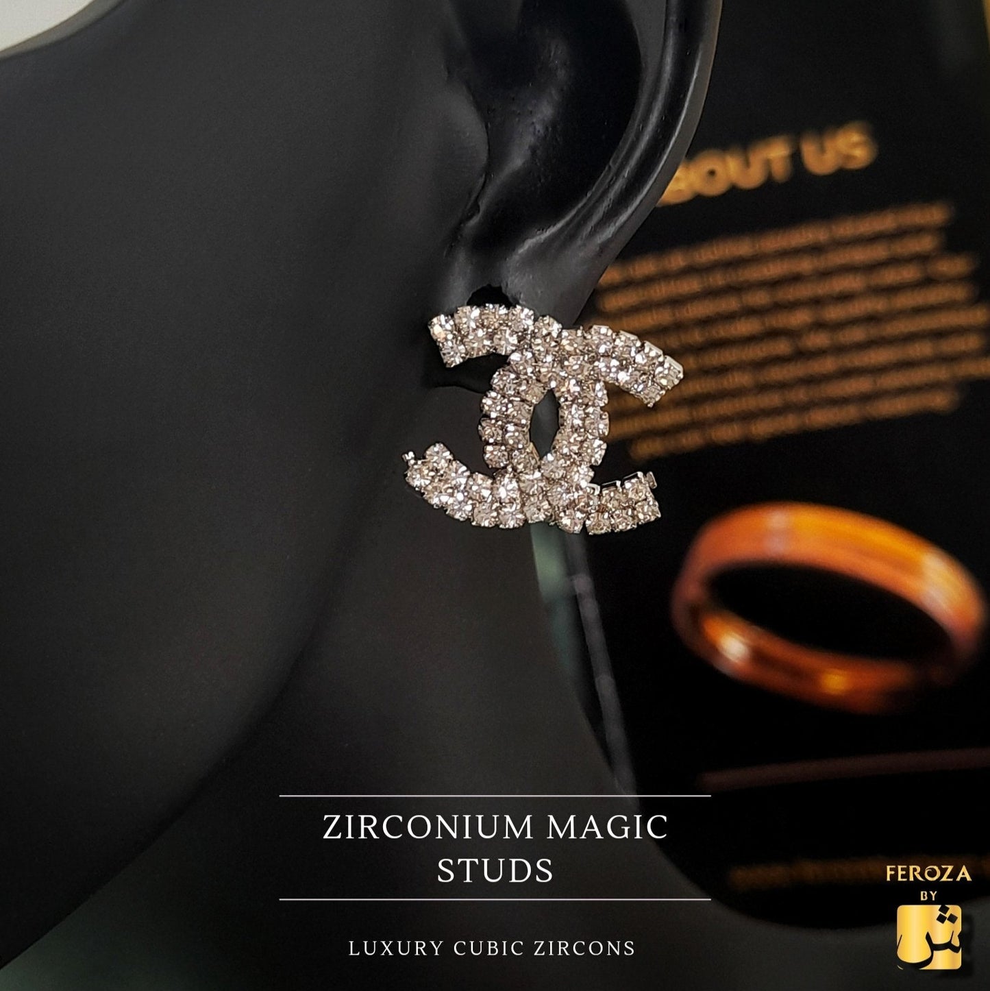 Zirconium Magic Earrings