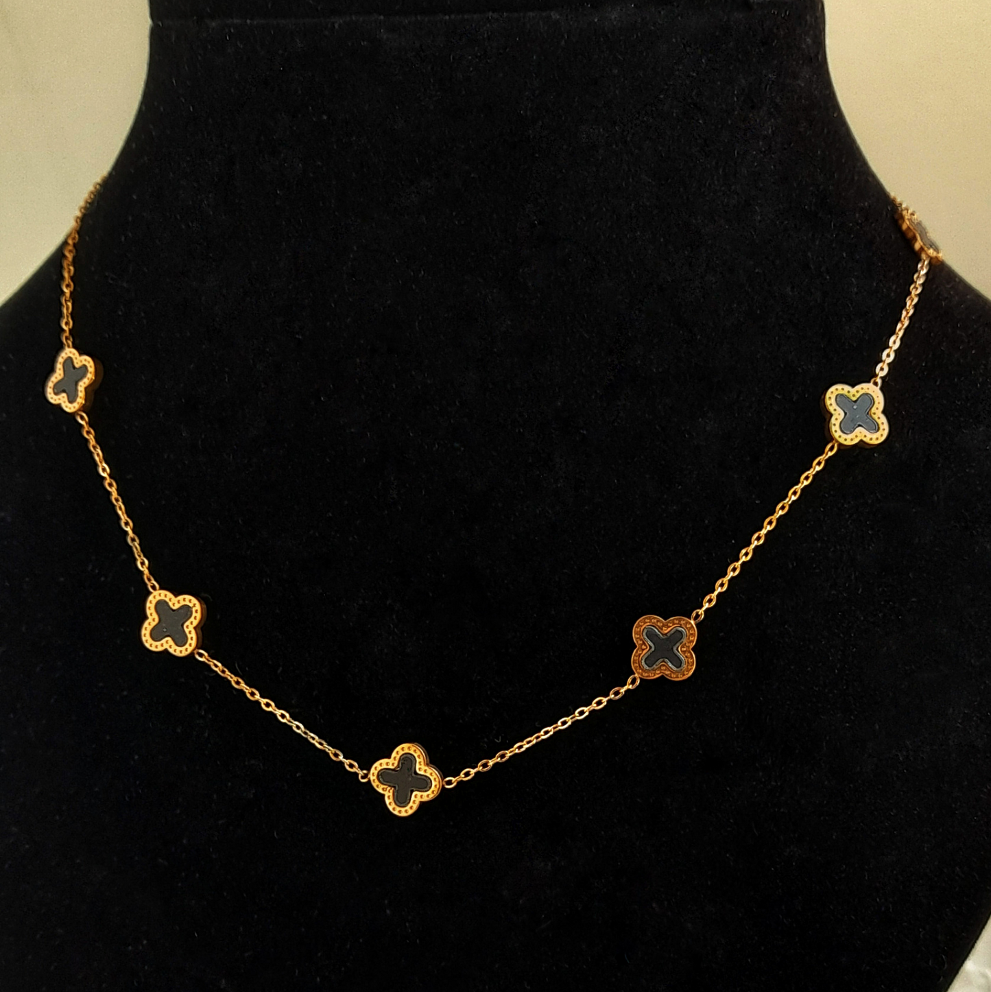 Black Clover Necklace