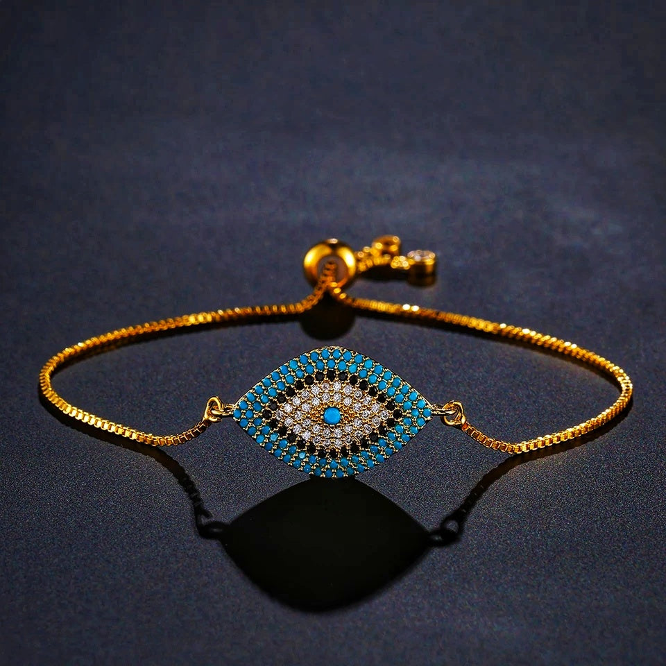 Eye Bracelet - Gold