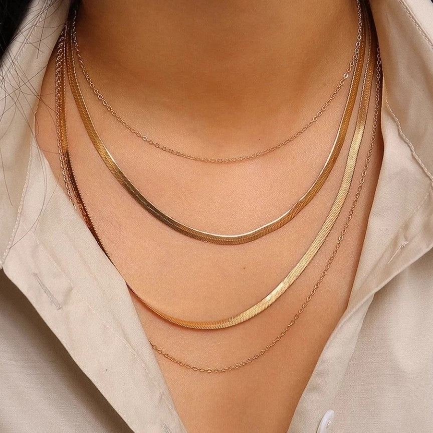 Four Layered Necklace