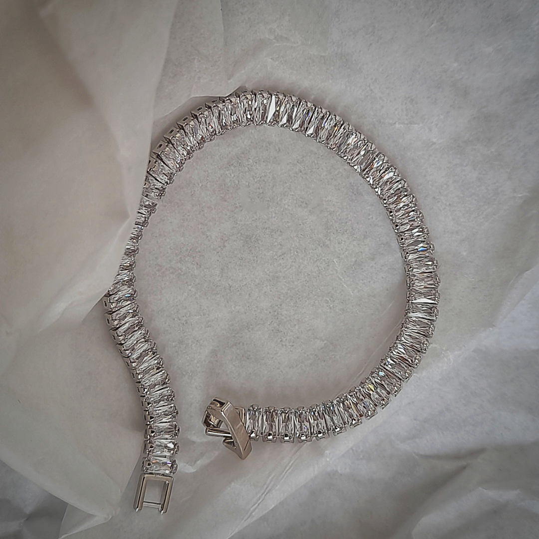 Zirconium Galore Bracelet (Size 17cm)