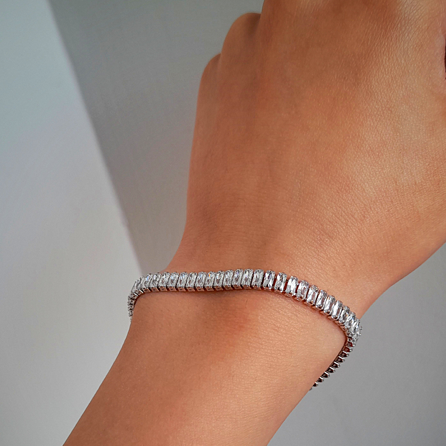 Zirconium Galore Bracelet (Size 17cm)