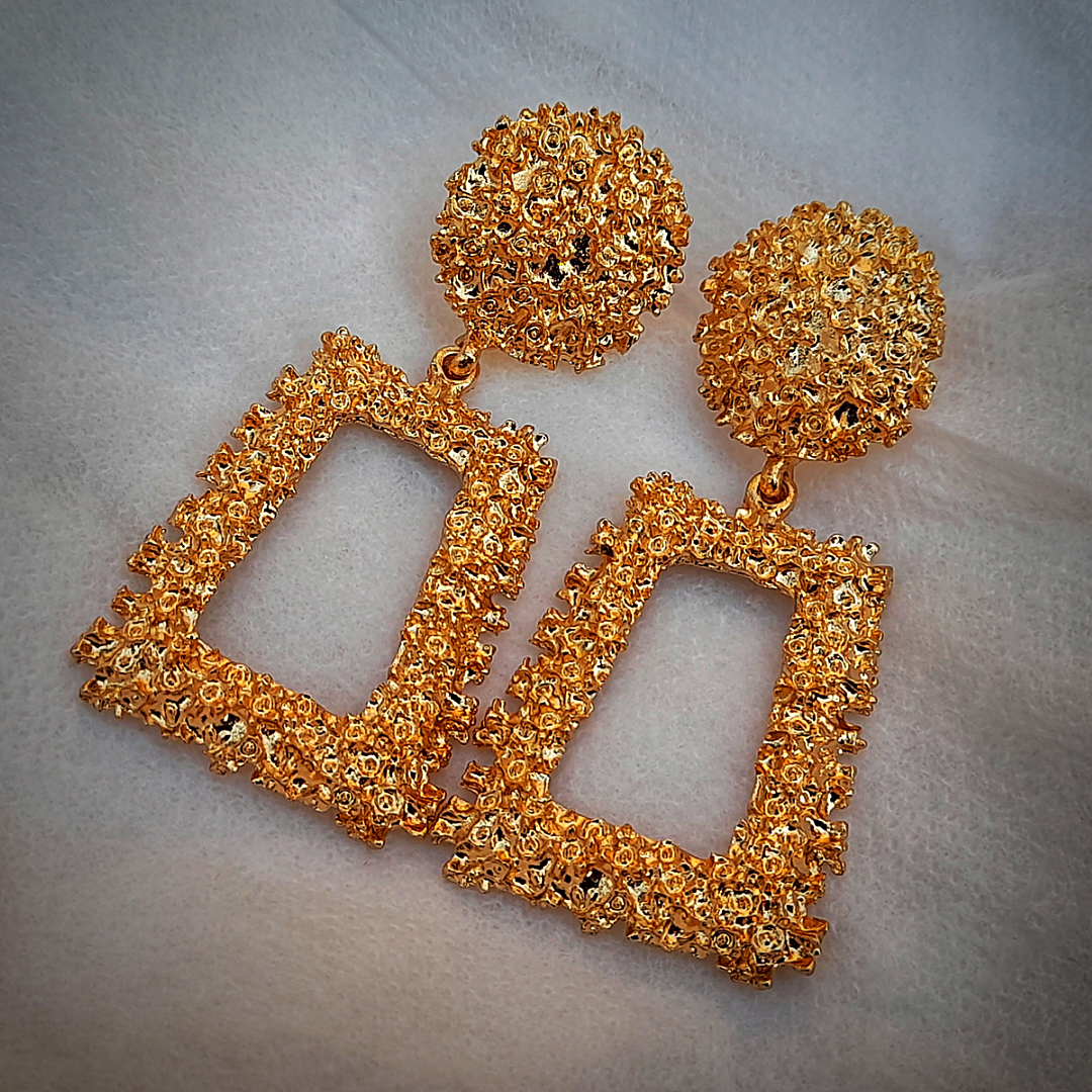 Gold Glam Earrings