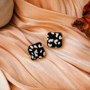 Vintage Leopard Earrings