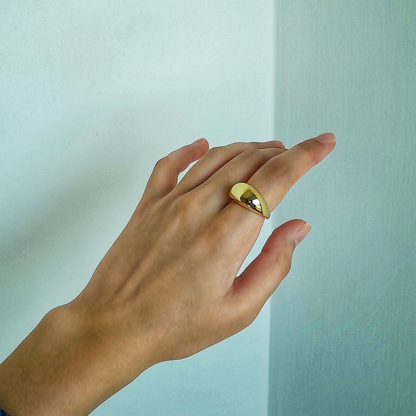 Gold Loaf Ring