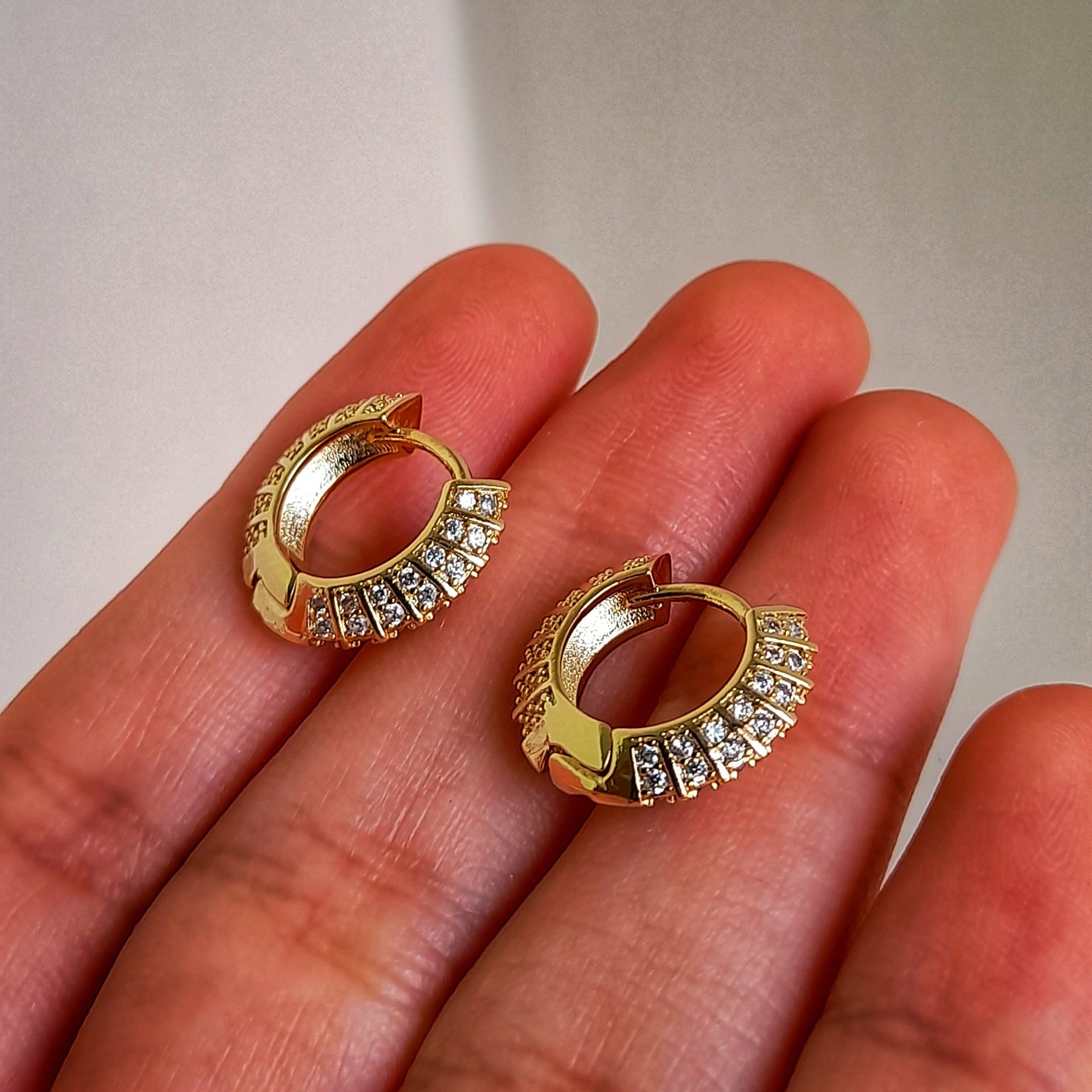 Zirconium Planet Hoops