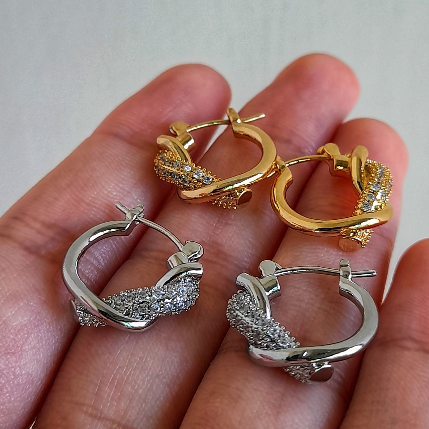 Zirconium Snake Bali - Gold