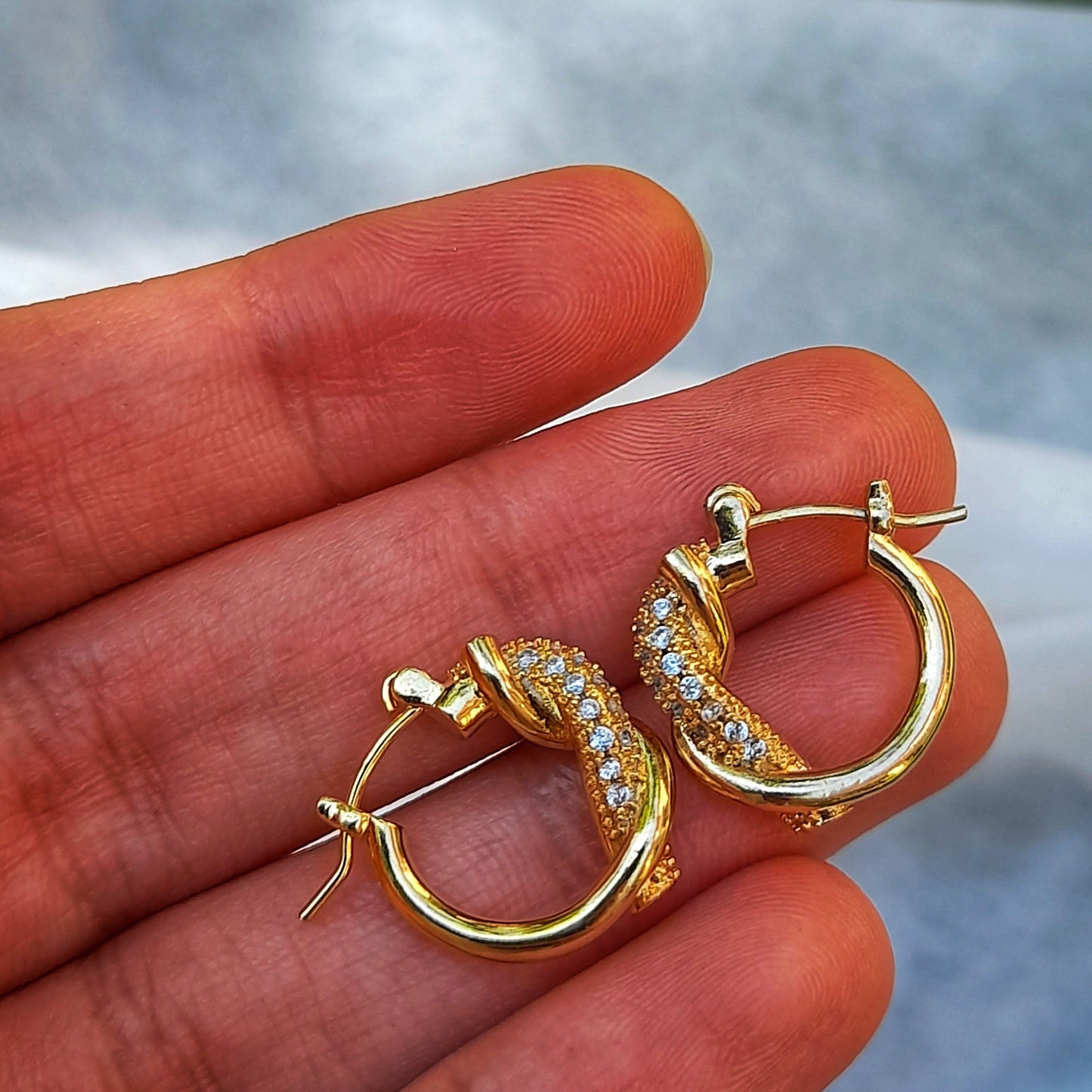 Zirconium Snake Bali - Gold