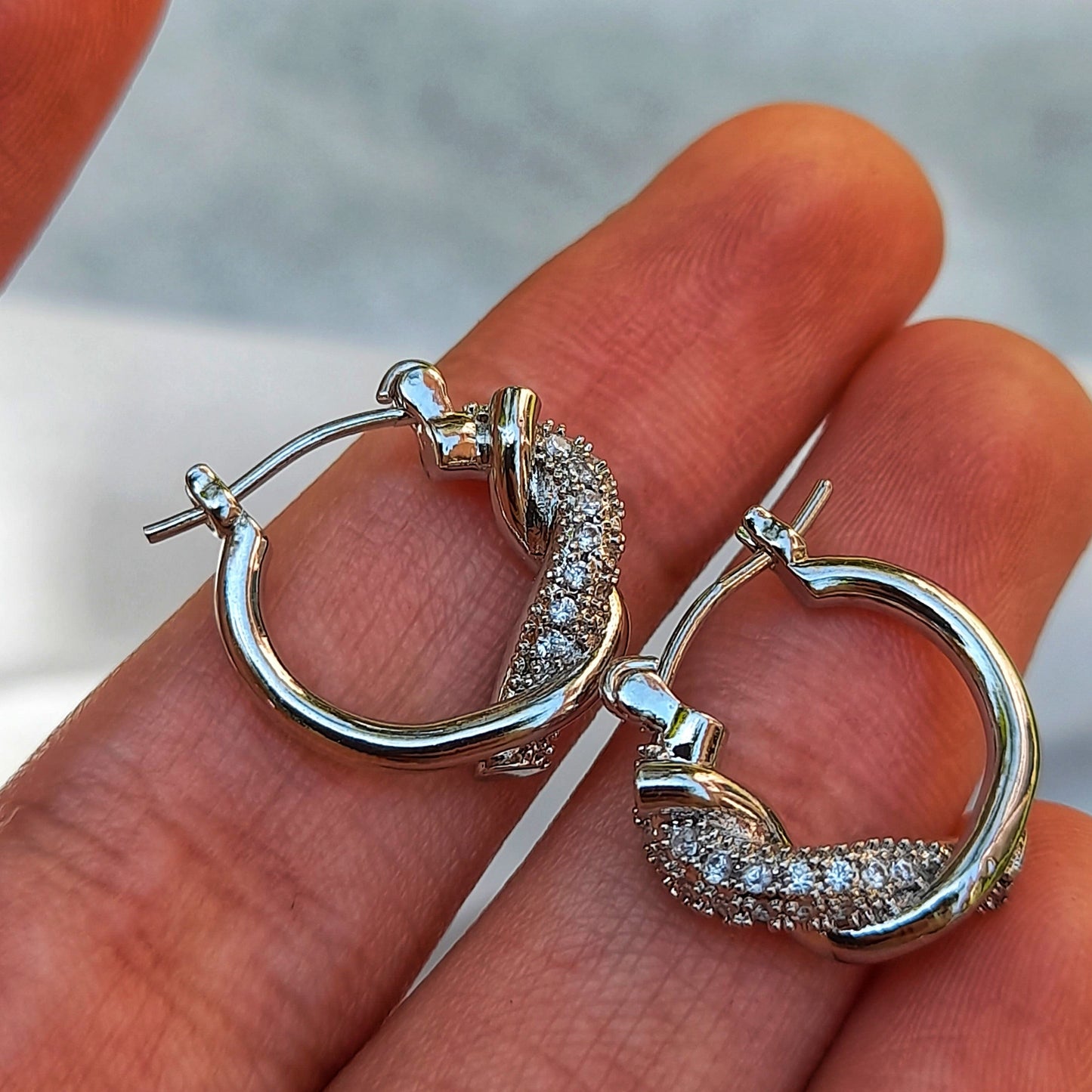 Zirconium Snake Bali - Silver