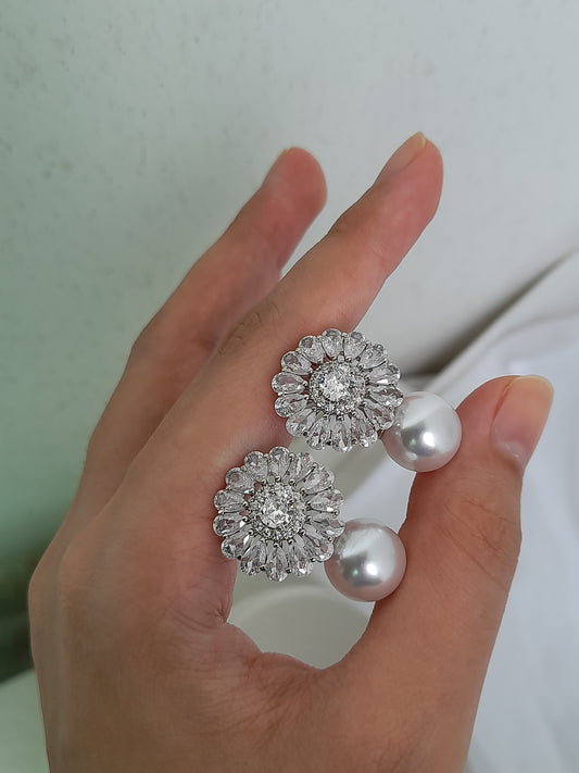 Silver Bay Earrings