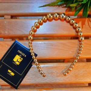 Gold Pearl Hairband