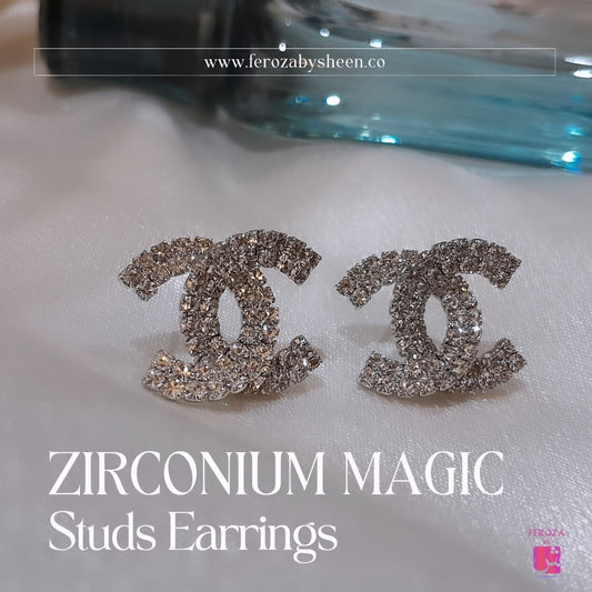 Zirconium Magic Earrings