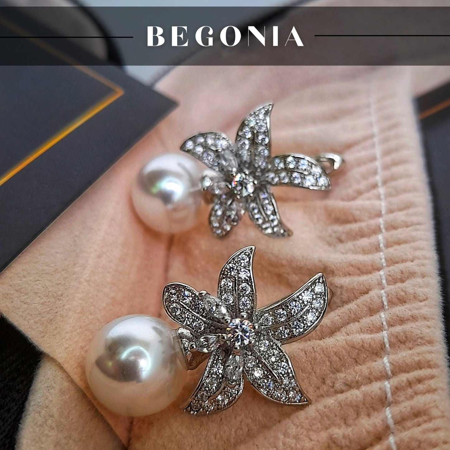 Begonia Earrings