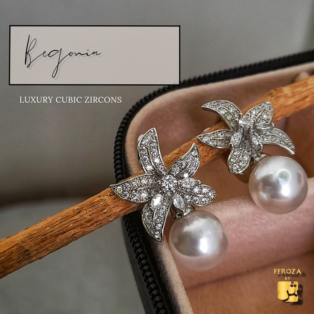 Begonia Earrings
