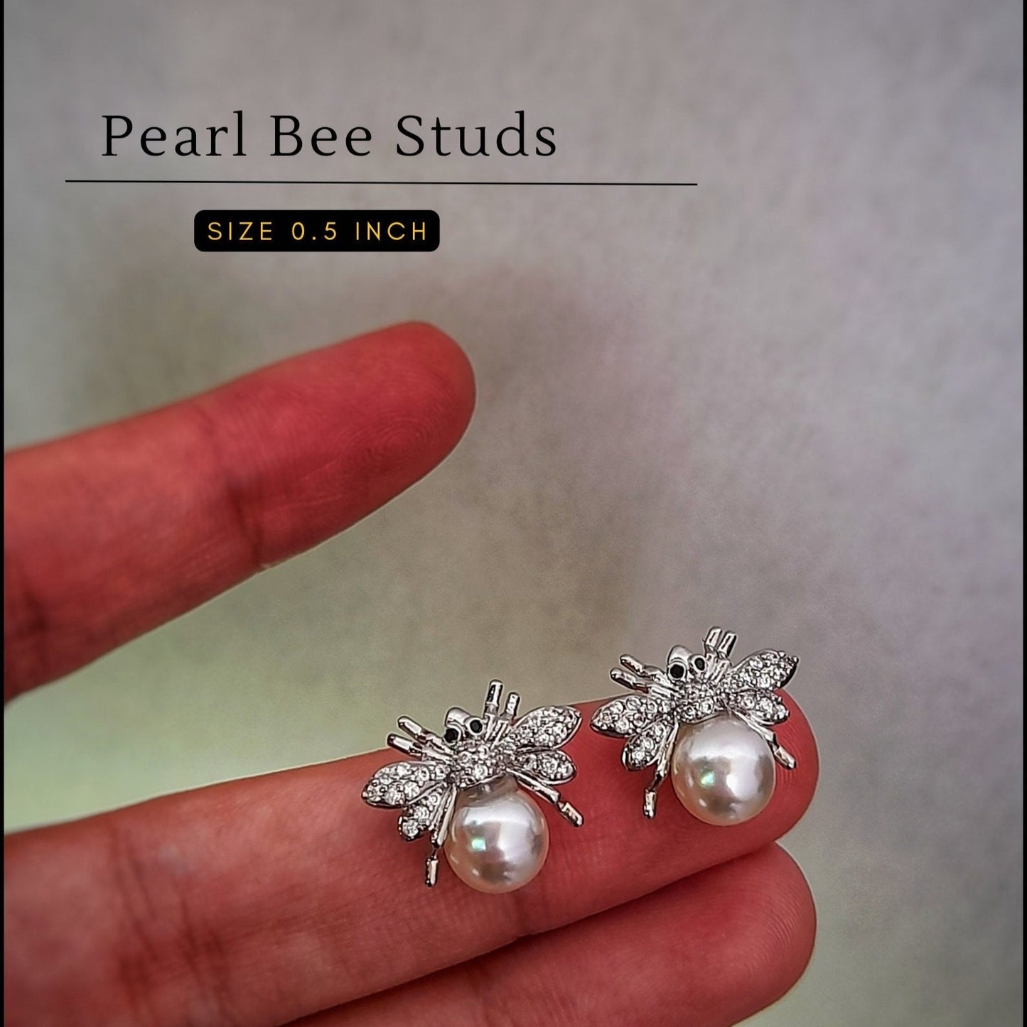 Pearl Bee Earrings