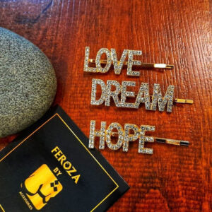 Love Dream Hope Hairpins Set