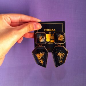 Pure Night Magic Earrings